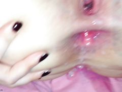 Супружеская пара из Питера занимается анальным сексом на видео