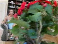 Французская красотка учит двух парней любовным наукам