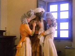 Сарацин ебет королеву Келли Трамп в придворной оргии