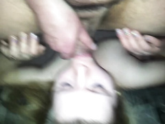 Дикий оргазм от унижения